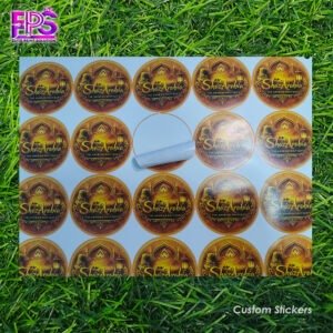 Custom Shape Sticker Printing in Madurai