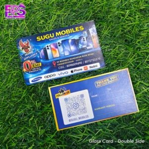 Glass Card Printing in Madurai
